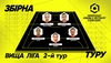 Символічна збірна 2 туру Вищої ліги Parimatch чемпіонату Києва