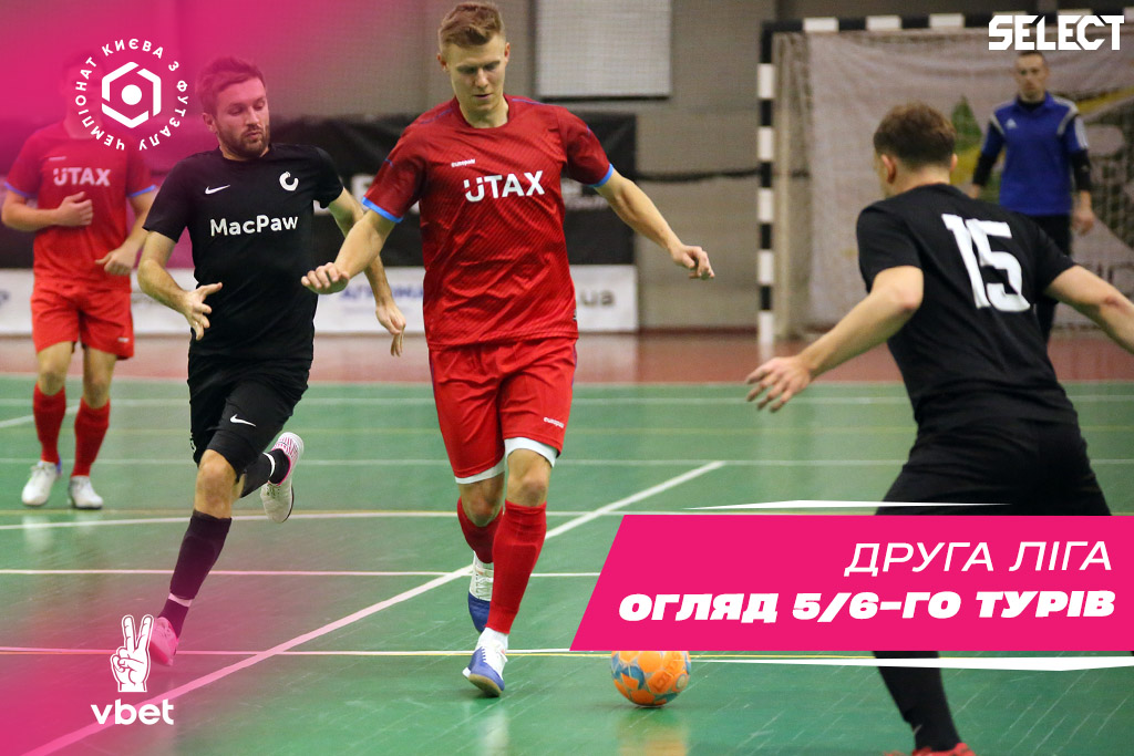 Друга ліга VBET чемпіонату Києва: огляд матчів 5-6-го турів